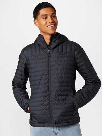 Bergans Outdoor jacket in Black: front