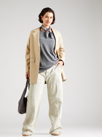 ONLY Carmakoma Shirt 'CARLamour' in Grey
