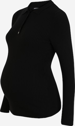 Only Maternity - Pullover 'SARAH' em preto: frente