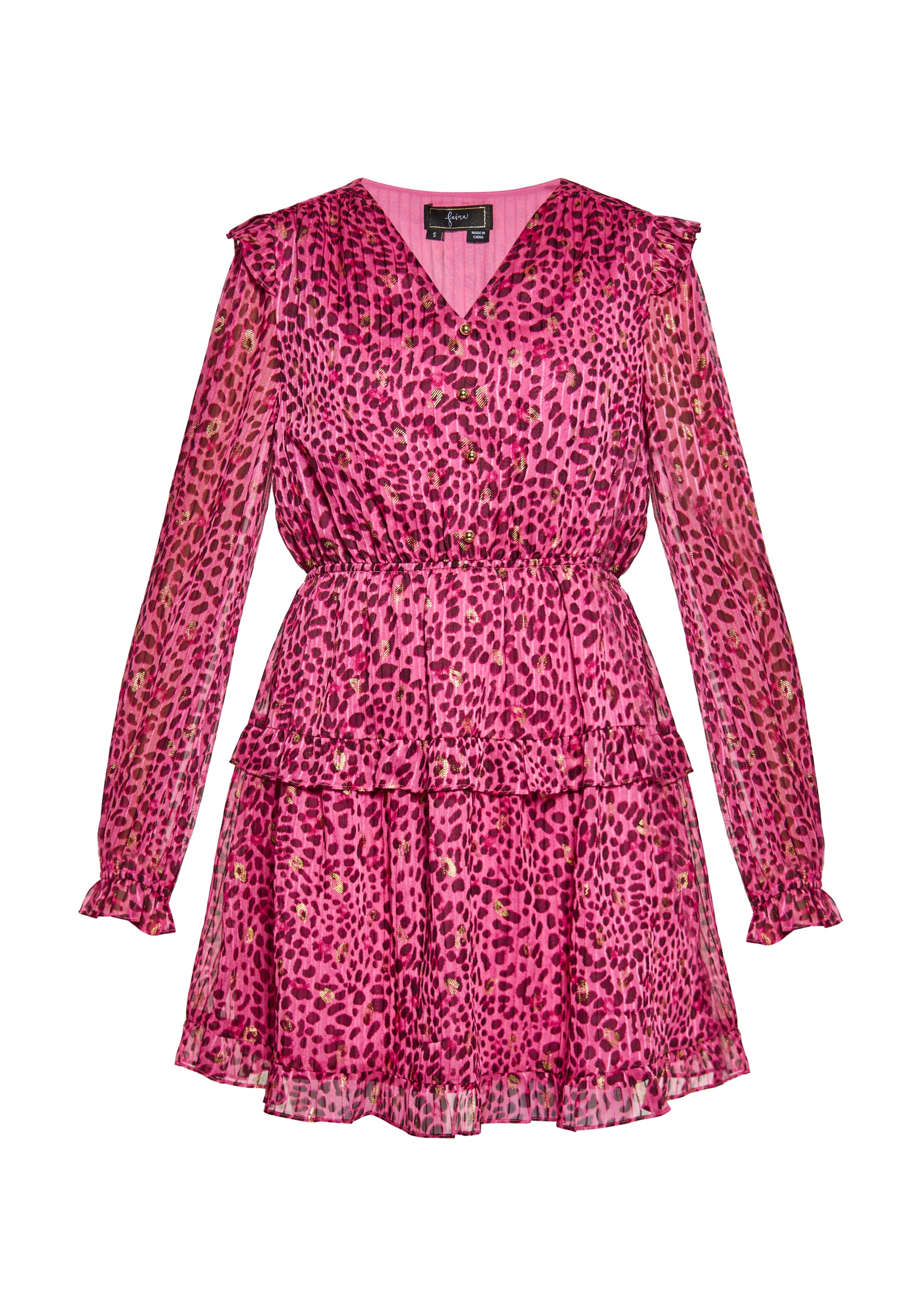 faina Платье в Ярко-розовый: спереди