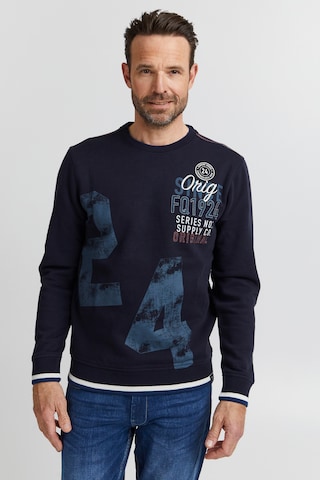 FQ1924 Sweatshirt 'Mangus' in Blauw: voorkant