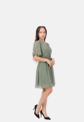 Elara Cocktailjurk in Groen