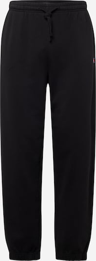 Pantaloni Tommy Jeans pe negru, Vizualizare produs