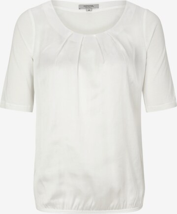 T-shirt COMMA en blanc : devant