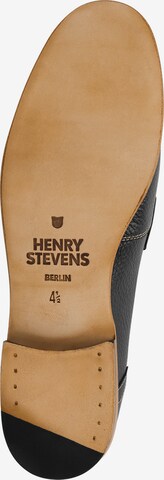 Henry Stevens Classic Flats 'Lee PL' in Black