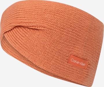 Calvin Klein Pannband i orange: framsida
