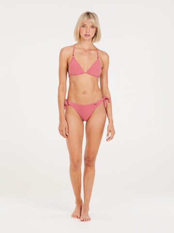 PROTEST Triangel Bikini 'PRTTWISTY' in Roze