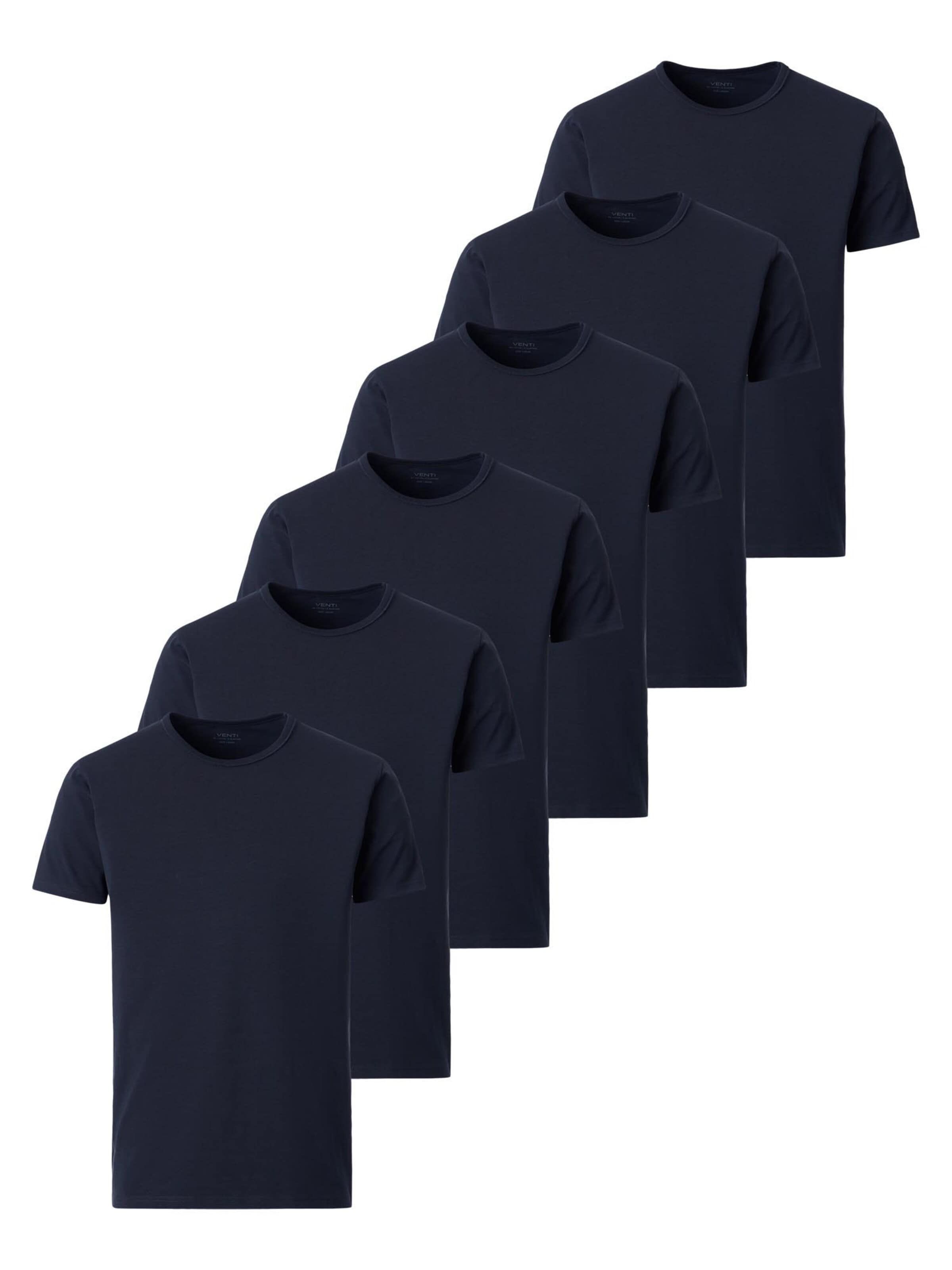 VENTI Shirt 'Basic' in Blue: front