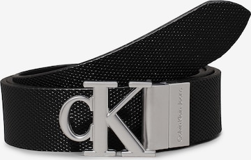 Calvin Klein Jeans Riem 'Reversible' in Zwart: voorkant