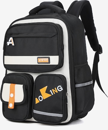 Aoking Backpack in Black: front
