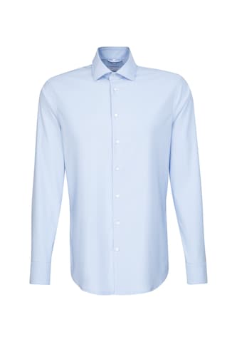 SEIDENSTICKER Slim fit Business Shirt ' Shaped ' in Blue: front