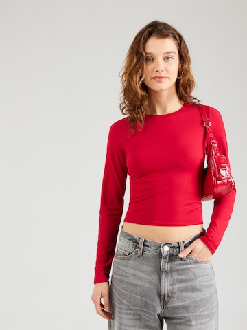 HOLLISTER Shirt in Red: front