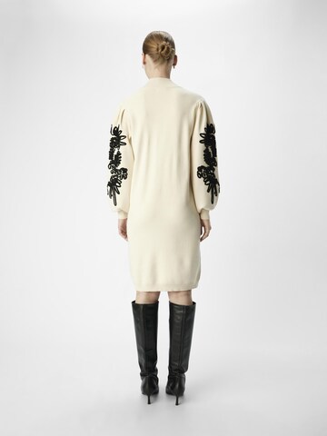 Robe 'JOANA' OBJECT en beige