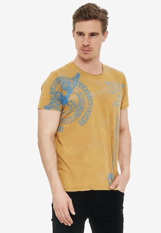 Rusty Neal Shirt in Yellow: front