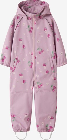 NAME IT Functioneel pak 'NMFALFA08' in Lila: voorkant