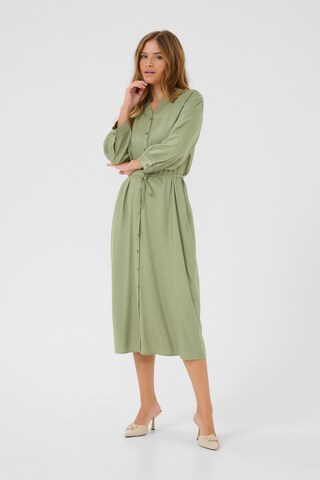 Robe-chemise Kaffe en vert