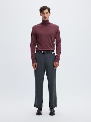Pull-over 'SLHTRAY' SELECTED en rouge