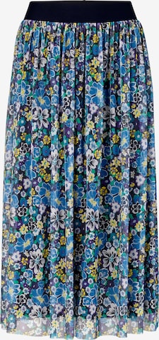 Rich & Royal Skirt in Blue: front