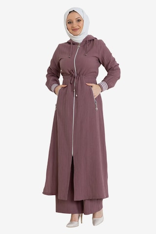 MODAMIHRAM Pantsuit in Brown: front