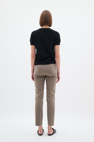 InWear Slimfit Broek 'Emmy' in Bruin