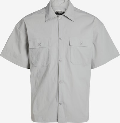 JACK & JONES Button Up Shirt 'JCOALTITUDE' in S in Light grey, Item view
