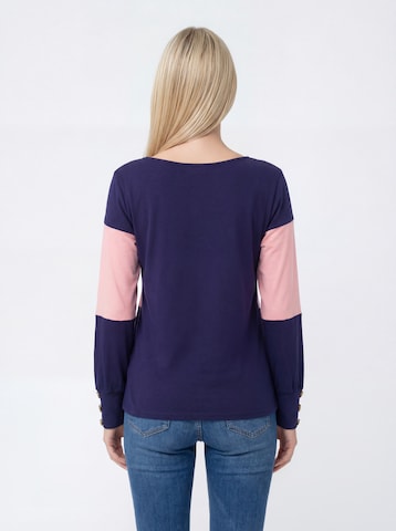 MIMO Shirt 'Everyday Fashion' in Blauw
