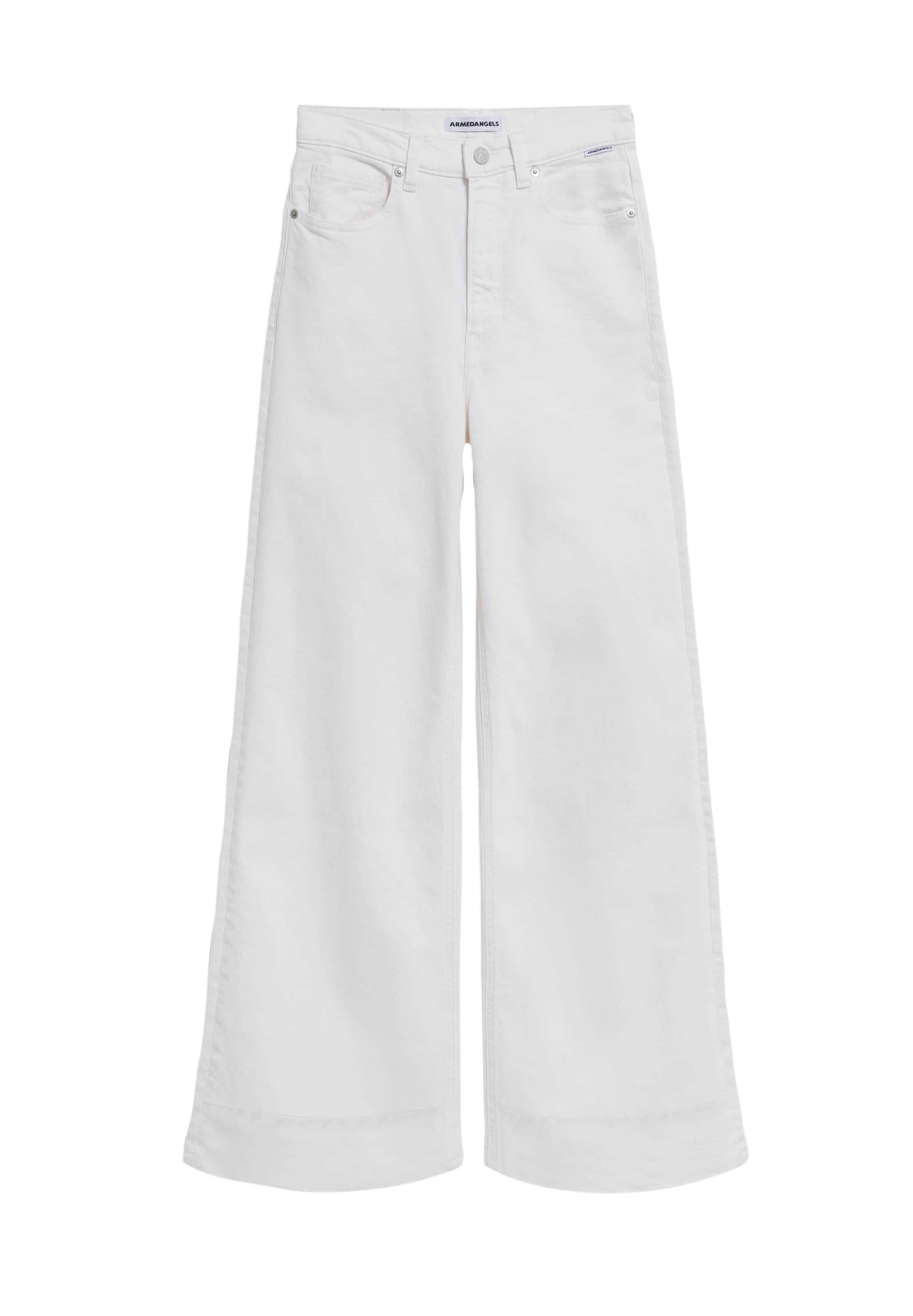 ARMEDANGELS Wide leg Jeans 'Murliaa' in Wit: voorkant