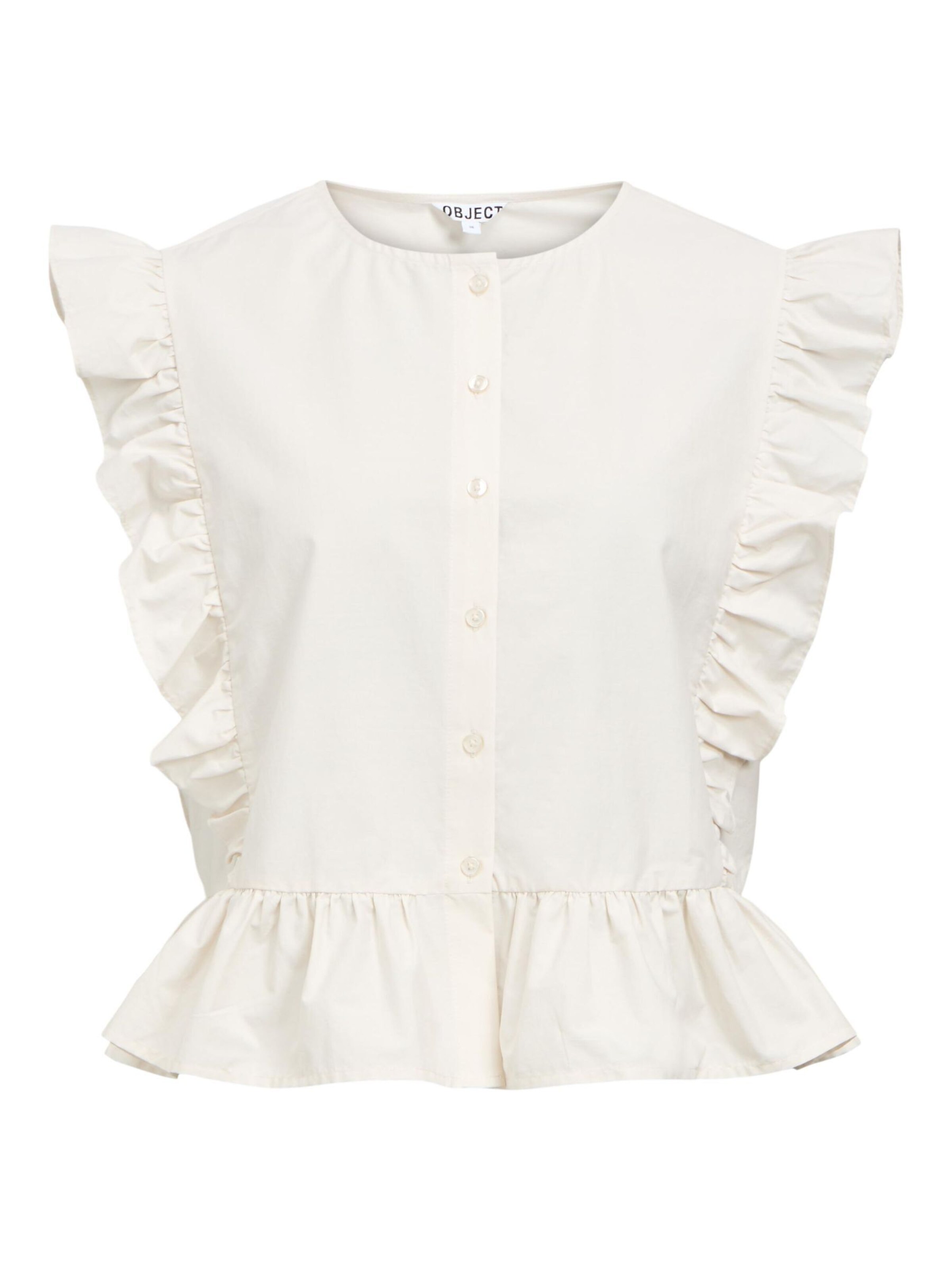 OBJECT Blouse 'Hope' in White: front