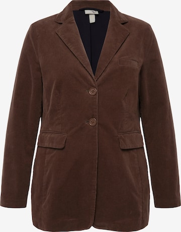 Ulla Popken Blazer in Brown: front