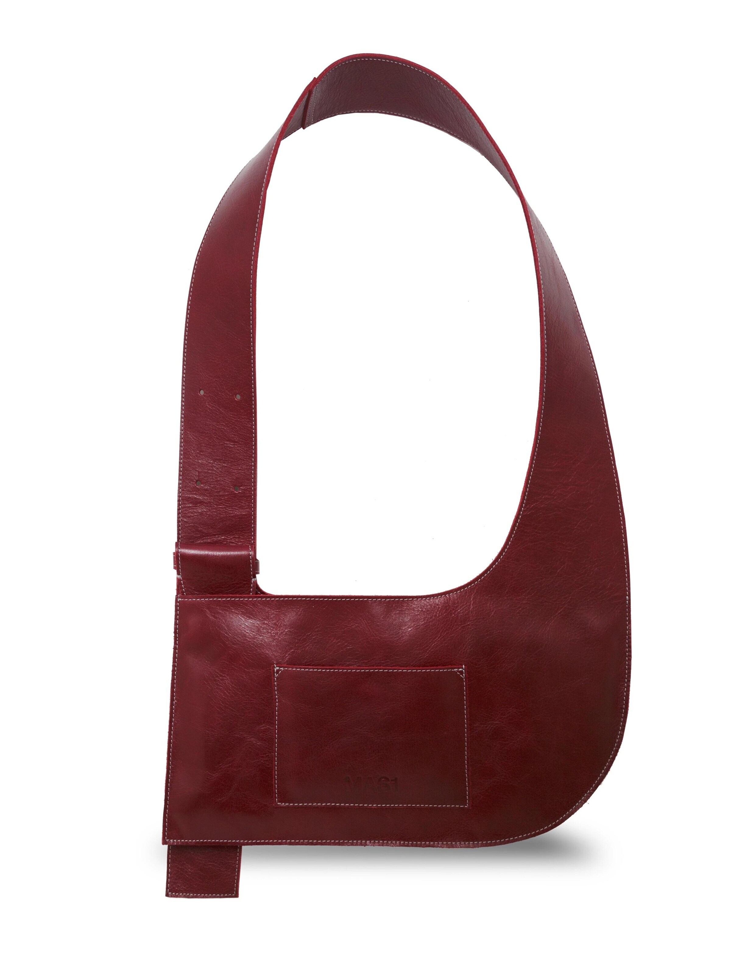 MAS1 Crossbody bag 'Bruna' in Red: front