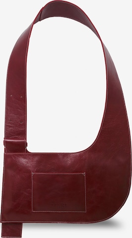 MAS1 Crossbody bag 'Bruna' in Red: front