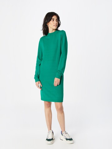 OBJECT - Vestido de malha 'Thess' em verde: frente