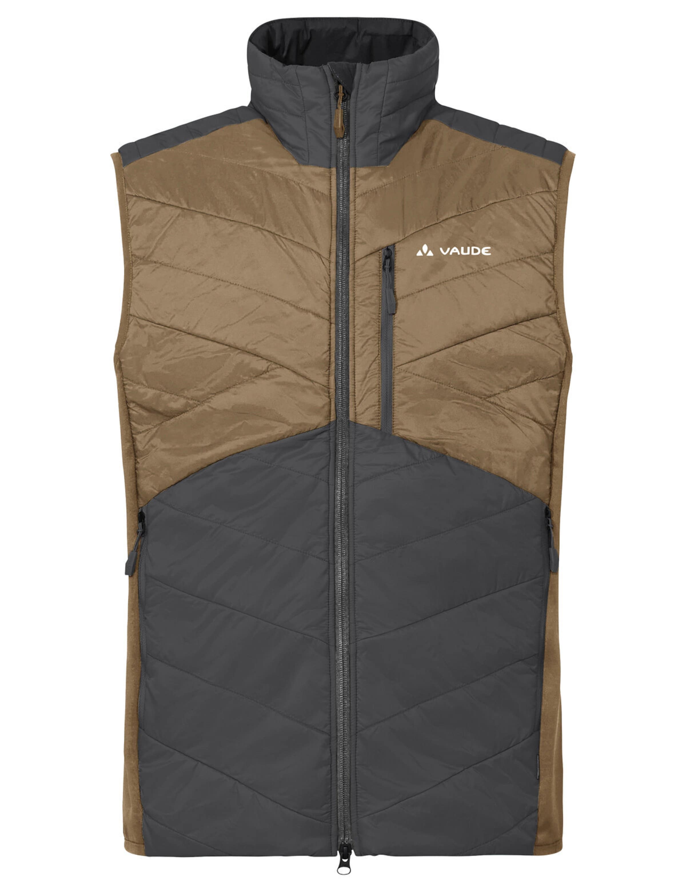 VAUDE Sports vest 'Sesvenna IV' in Beige: front