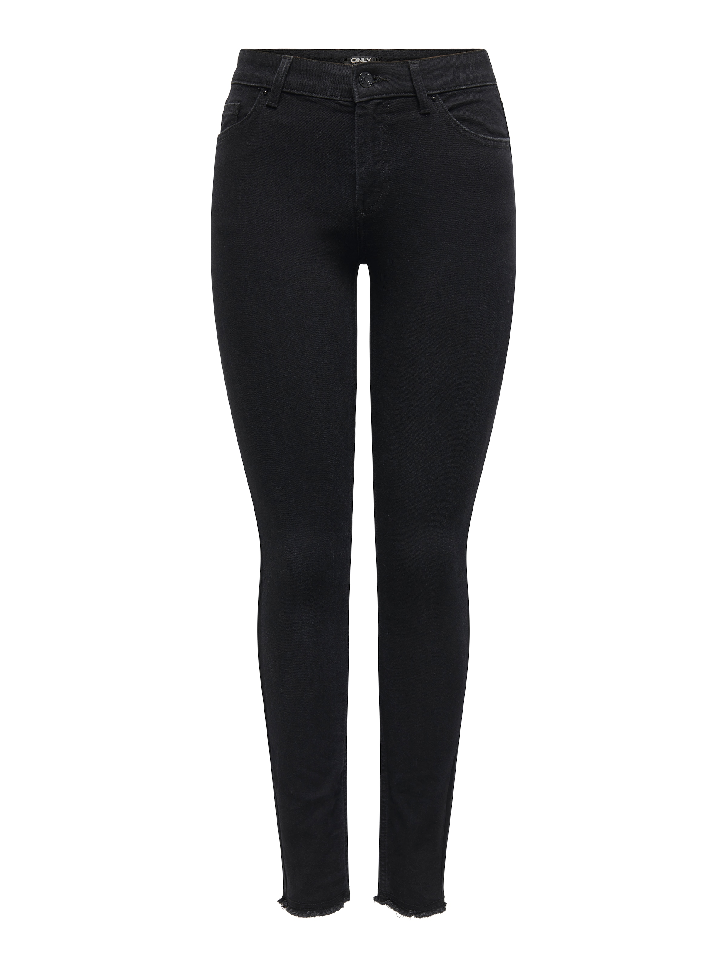 Skinny Jeans 'ONLHush' di ONLY in nero: frontale