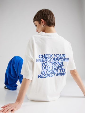 Pegador - Camiseta talla grande 'HABANA' en blanco