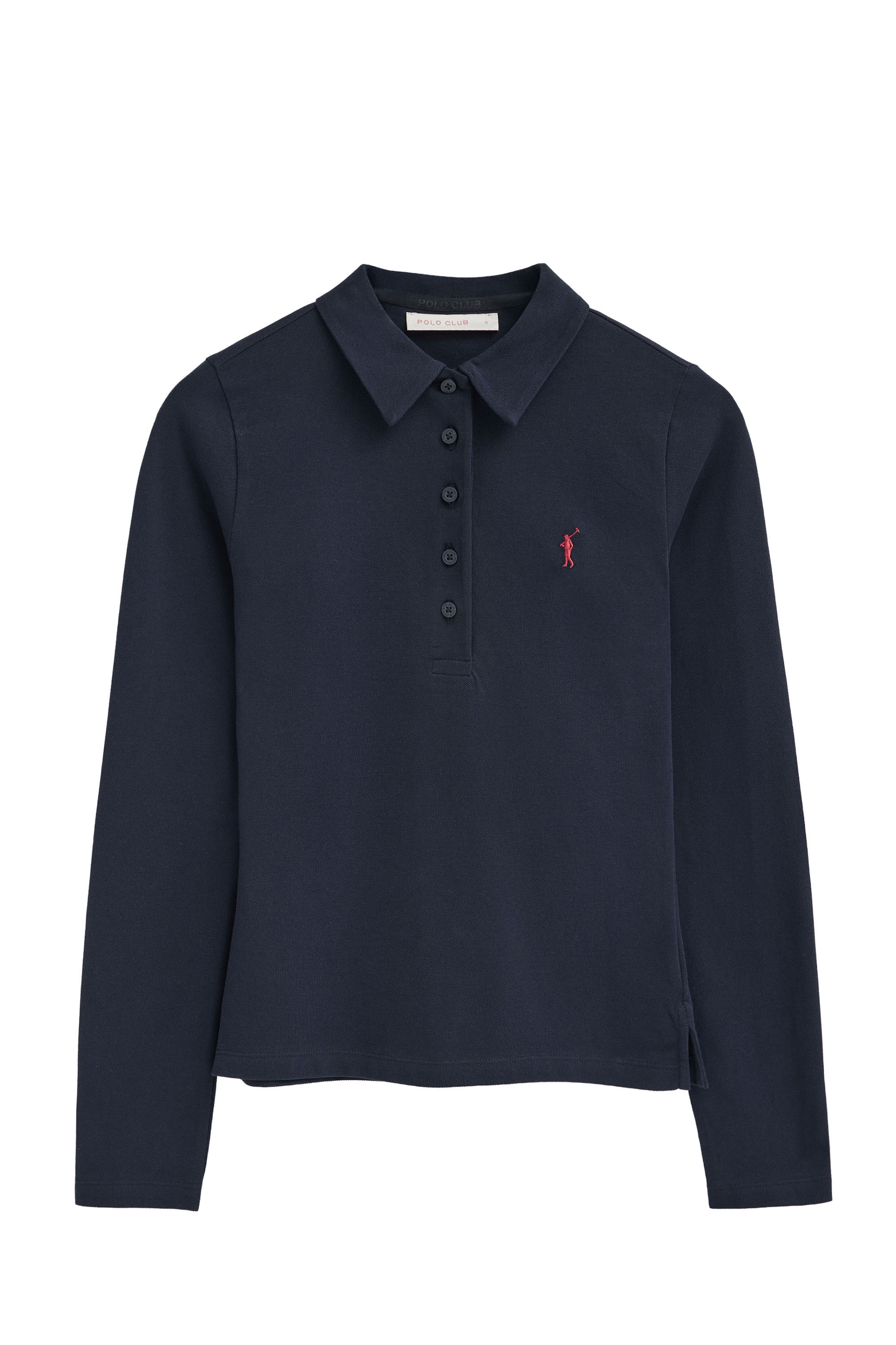 Polo Club Shirt in Blue: front