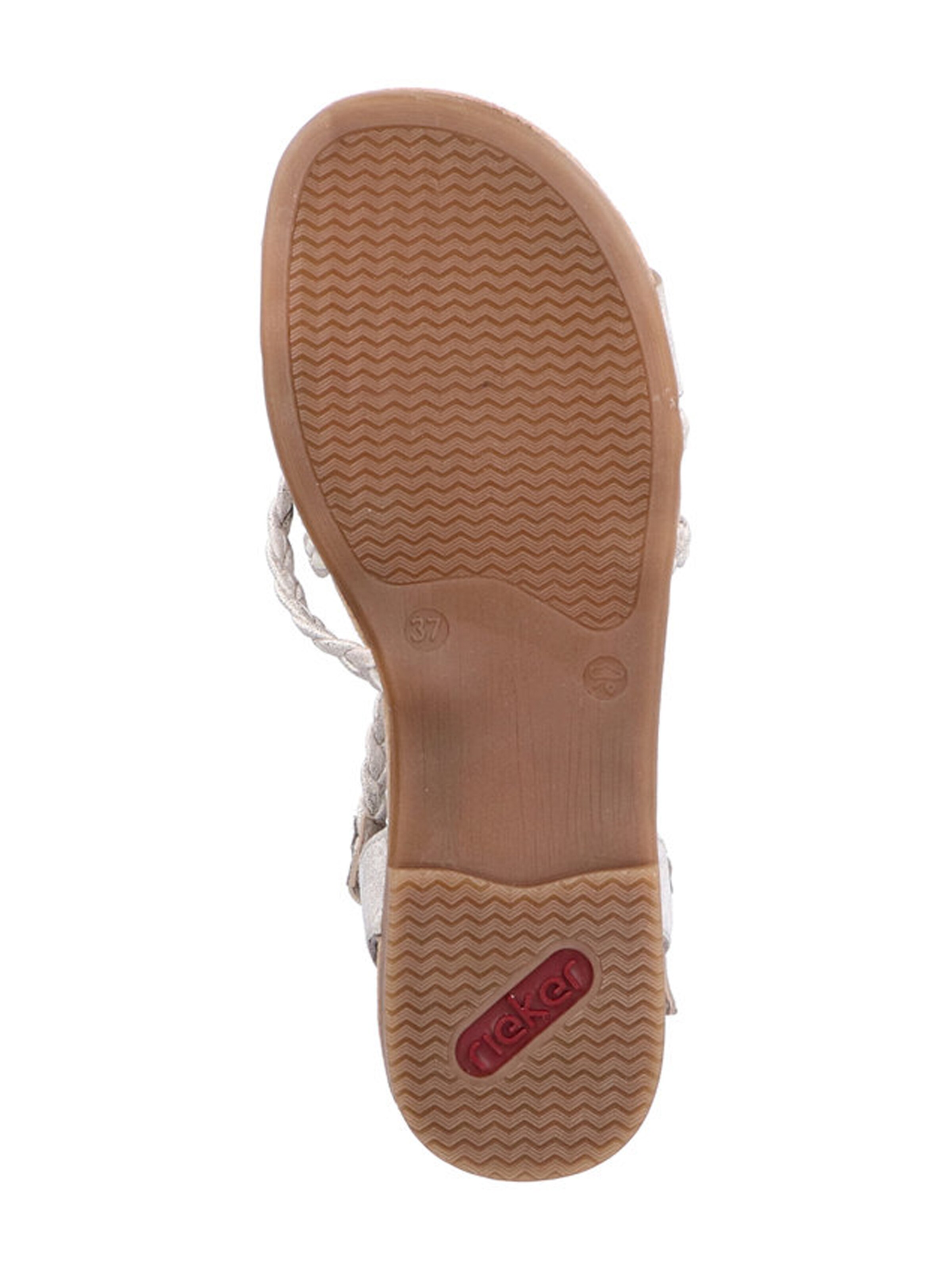 Sandales à lanières Rieker en beige