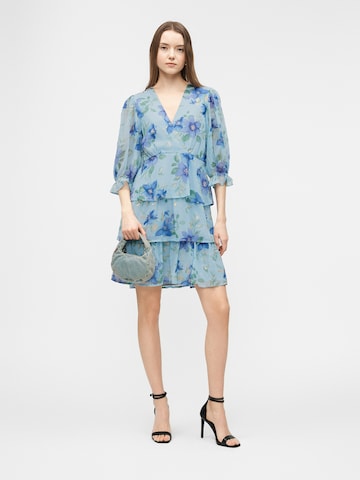 VILA Jurk 'VIMAGNOLIA' in Blauw: voorkant