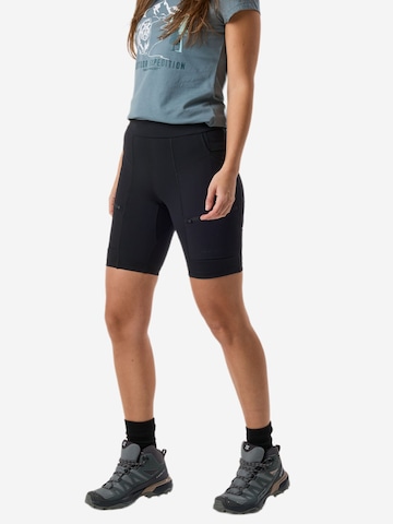 SWEDEMOUNT Skinny Outdoorové kalhoty 'Trondheim' – černá