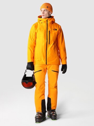 THE NORTH FACE Outdoorová bunda 'DESCENDIT' – žlutá