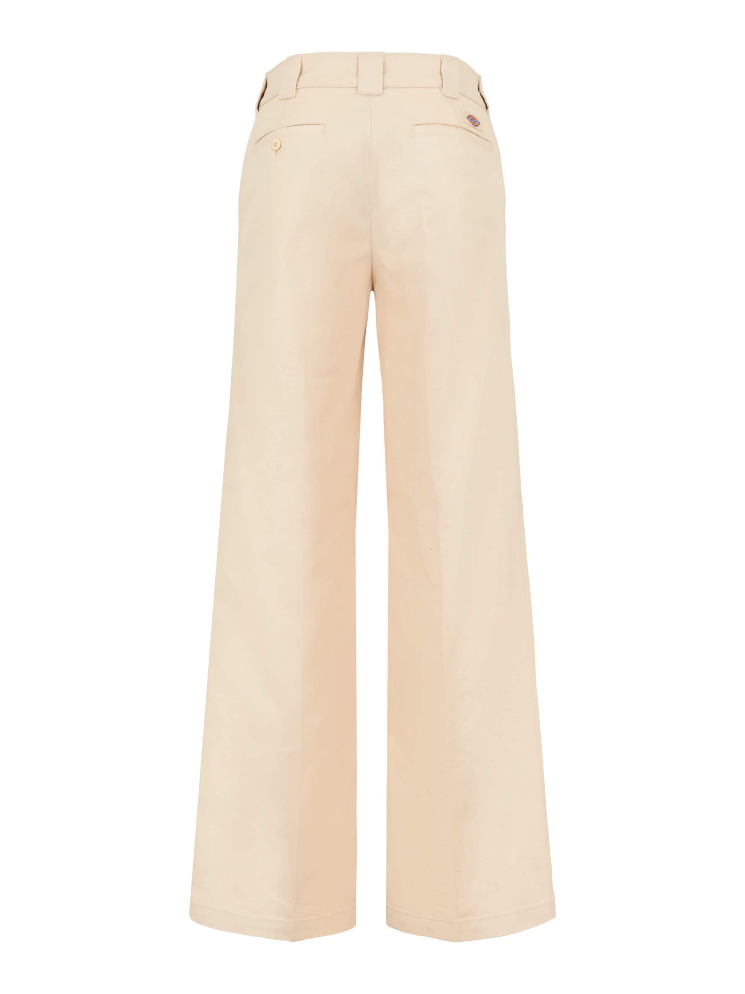 DICKIES Wide Leg Hose in Braun