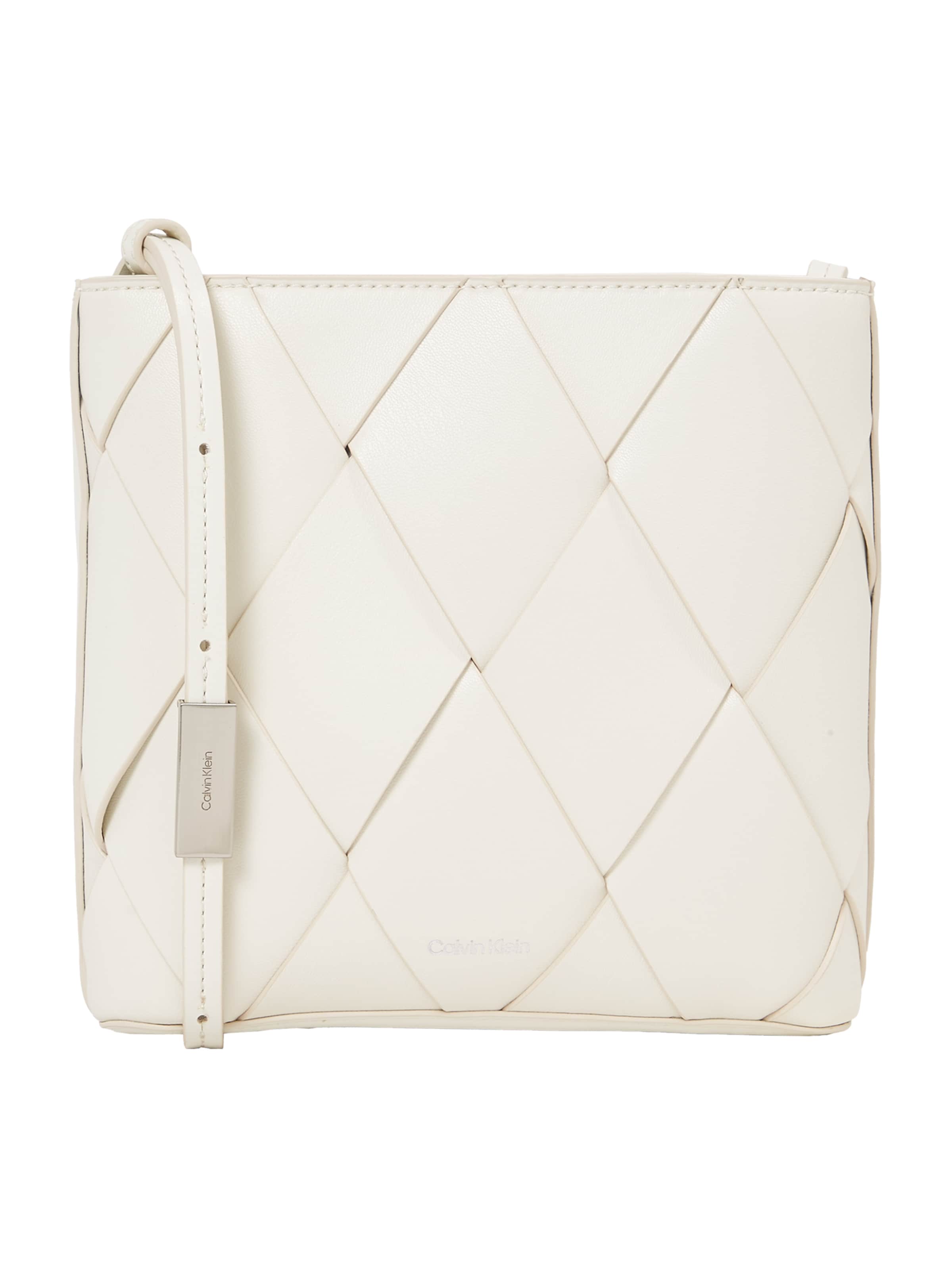 Calvin Klein Skuldertaske i beige: forside