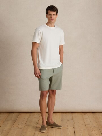 DAN FOX APPAREL Regular Broek 'Leonas' in Groen