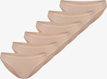 SLOGGI Panty 'GO Daily Cotton' in Beige: front