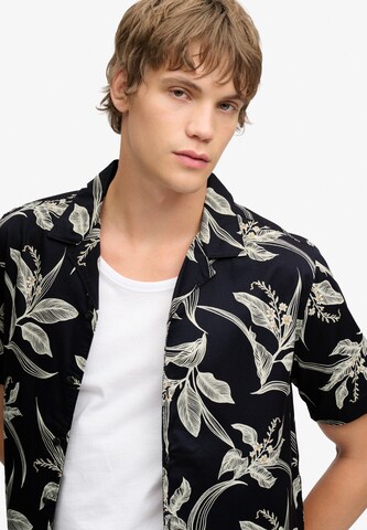 Superdry & Co Regular fit Button Up Shirt in Blue