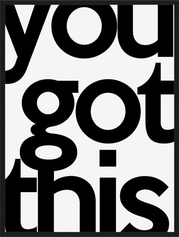 Liv Corday Image 'You Got This' in Black: front