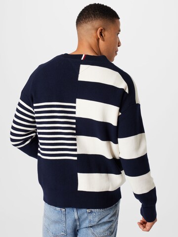 TOMMY HILFIGER Knit Cardigan in Blue