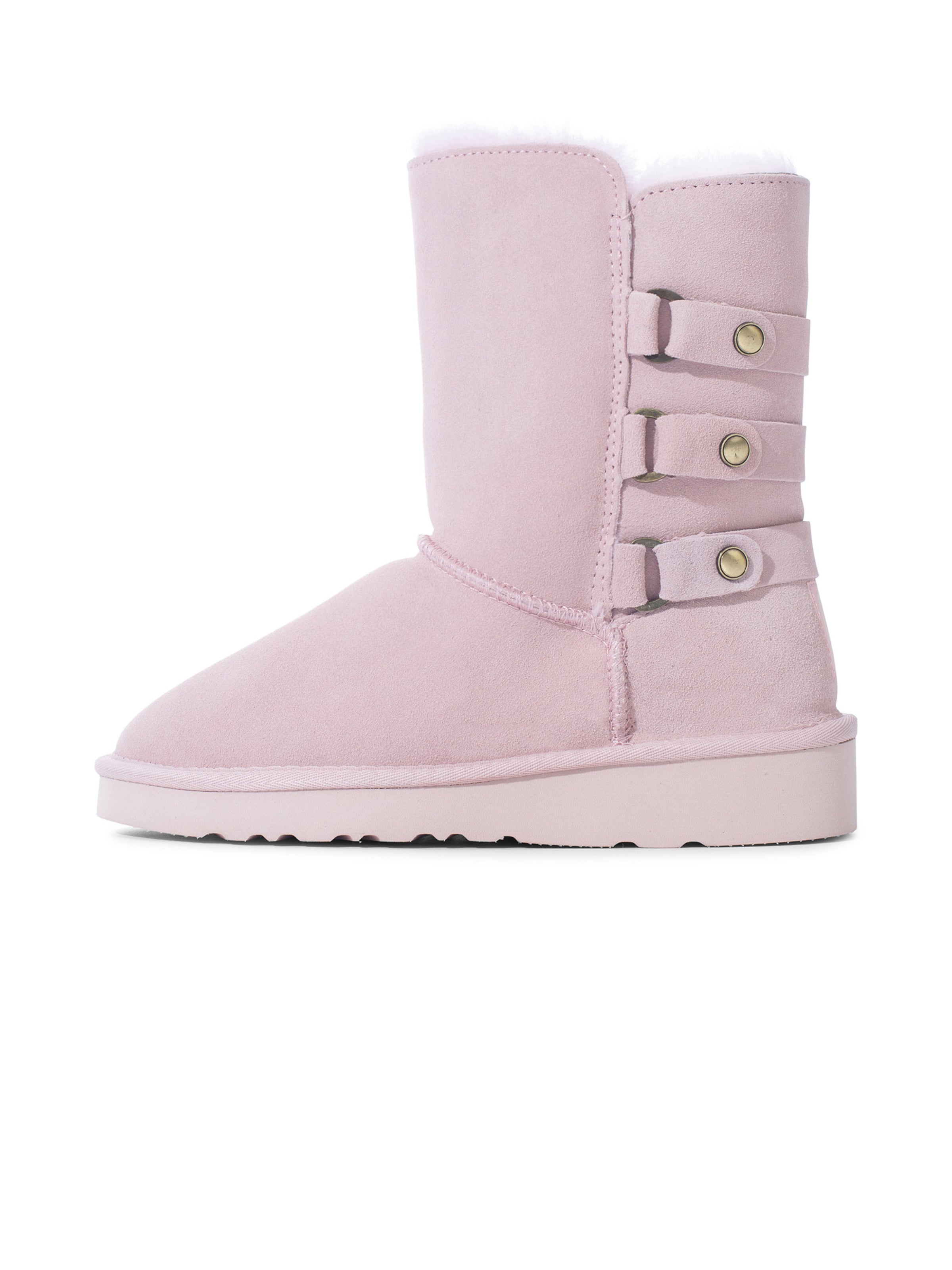 Boots 'Binger' di Gooce in rosa: frontale