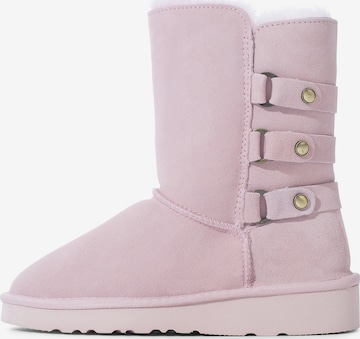 Gooce Boots 'Binger' i pink: forside