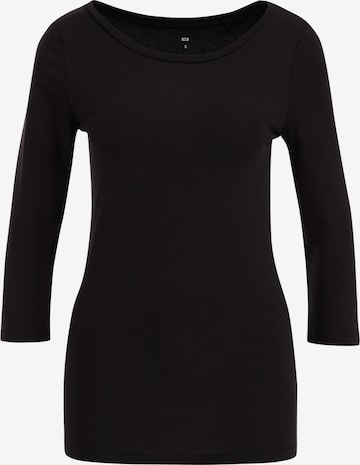 WE Fashion Футболка в Черный: спереди
